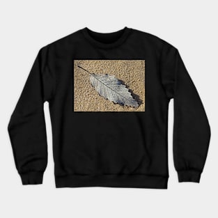 A Leaf on the Sand Crewneck Sweatshirt